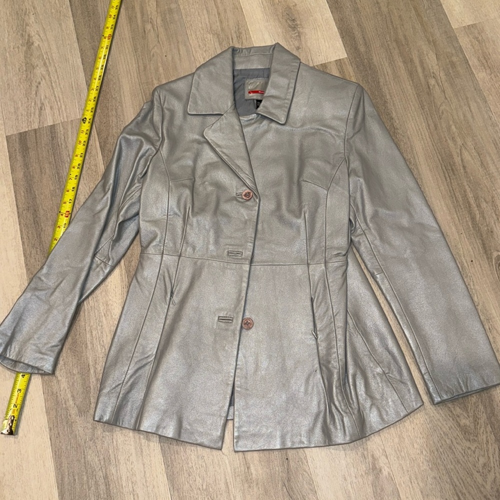 Silver Brandon Thomas Jacket